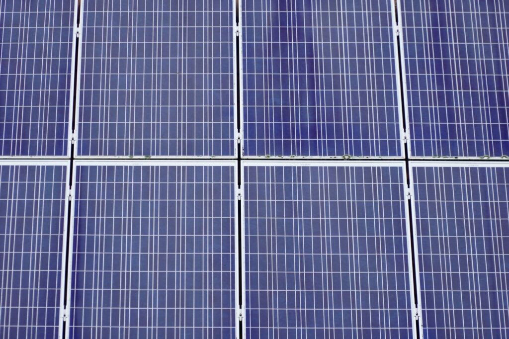 Solar panel cleaning